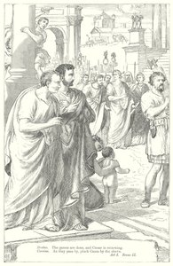 Julius Caesar (gravure) door Henry Courtney (after) Selous