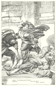 Othello (gravure) door Henry Courtney (after) Selous