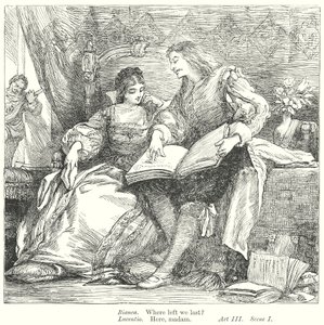 Het temmen van de feeks (gravure)