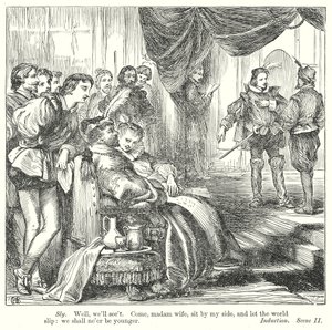 Het temmen van de feeks (gravure)