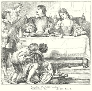 Het temmen van de feeks (gravure)