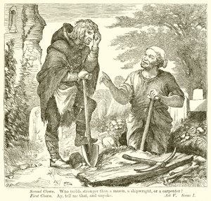 Hamlet door Henry Courtney Selous