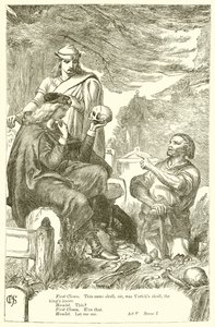 Hamlet door Henry Courtney Selous