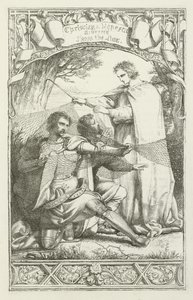 Illustratie voor De Pelgrimsreis van John Bunyan door Henry Courtney Selous