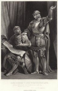 Koning Hendrik V en Westmoreland, Hen V, Act IV, Scene III door Henry Courtney Selous