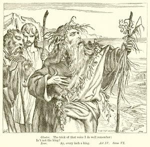 Koning Lear door Henry Courtney Selous
