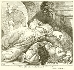 Romeo en Julia door Henry Courtney Selous