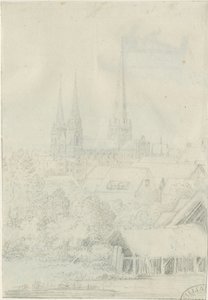 Lichfield Kathedraal - Zuidwestaanzicht