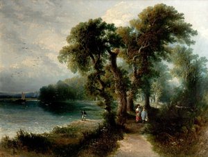 Nottingham vanaf Wilford Grove, 1831