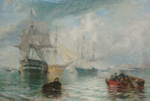De Heren van de Admiraliteit bezoeken Sheerness