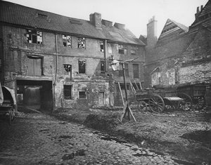 White Hart Inn Yard, Southwark, ca.1881
