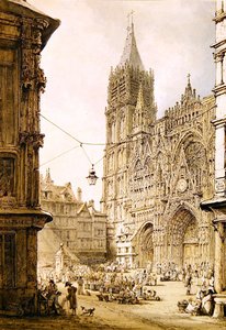 Kathedraal van Rouen, Westgevel