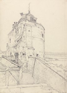 De Curfew Toren, Windsor door Henry Edridge