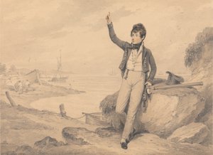 De Eerwaarde George Pryse Cambell (1793-1858), als Adelborst door Henry Edridge