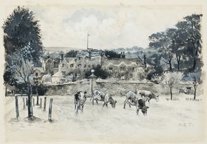 Marple Hall door Henry Edward Tidmarsh