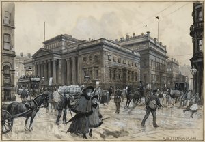 De kunstgalerij, Mosley Street, en het Atheneum