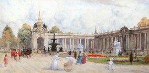 De Openbare Tuin door Henry Edward Tidmarsh