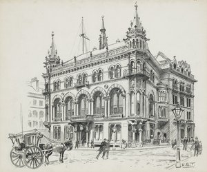 The Reform Club, King Street door Henry Edward Tidmarsh