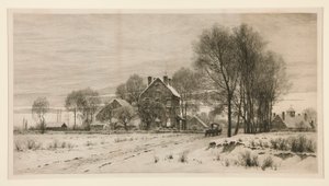 De dag eindigt, de nacht valt: Een middag in februari