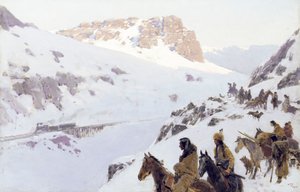 Ochtend van een Nieuwe Dag, 1906 door Henry Francois Farny