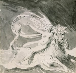 Europa en de stier door Johann Heinrich Füssli