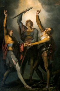 De eed van de Rutli, 1778-1781 door Johann Heinrich Füssli