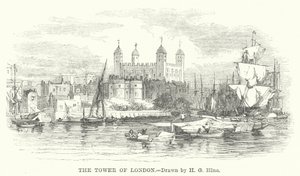 De Tower of London (gravure)