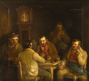 Handelaren in de Kluis, Dundee door Henry Harwood