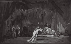 Scène uit King Lear door Henry Hawes Craven Green