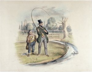 Baarsvissen, Teddington, uit een set van zes afbeeldingen van 