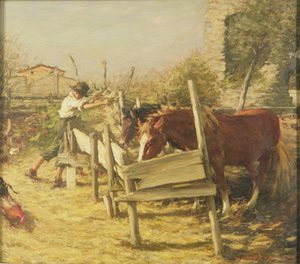 De Via Appia door Henry Herbert La Thangue