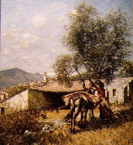 De Ezel door Henry Herbert La Thangue