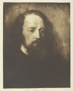 Alfred, Lord Tennyson door Henry Herschel Hay Cameron