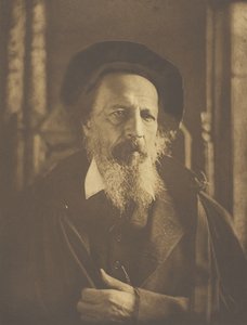 Alfred, Lord Tennyson door Henry Herschel Hay Cameron