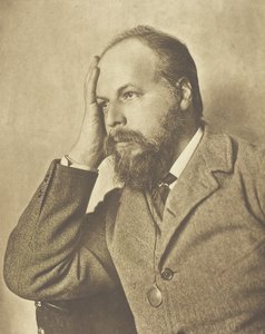 Hallam, Lord Tennyson, ca. 1893 door Henry Herschel Hay Cameron