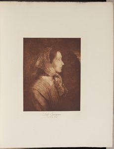 Lady Tennyson door Henry Herschel Hay Cameron