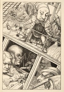 Hij was Zijn Naam Helemaal Vergeten, uit The Hunting of the Snark, een Agony in Eight Fits, door Lewis Carroll, pub. 1876