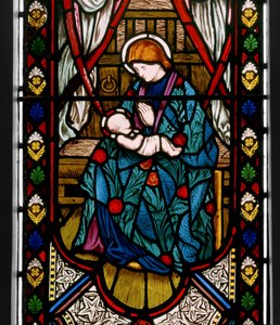 Madonna en Kind, 1863 door Henry Holiday