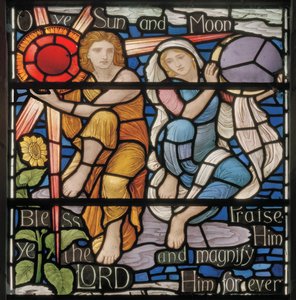 O Zon & Maan, Benedicite Raam (detail)