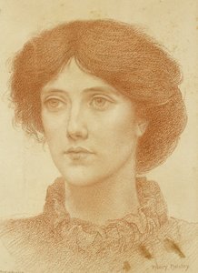Portret van mevrouw Wheeler, buste lengte