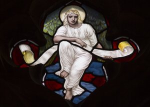 Quatrefoil Tracery Engel door Henry Holiday