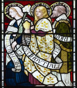 De Maagd Maria, Maria Magdalena, Sint Johannes