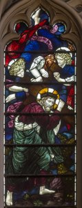 Westminster, St Margaret, James Powell & Sons, Henry Holiday, De Passie van Christus, 1883