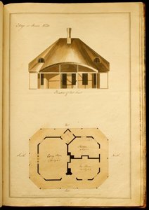Cottage bij Boarn Hill door Henry Holland