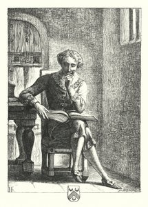 In de gevangenis (gravure)