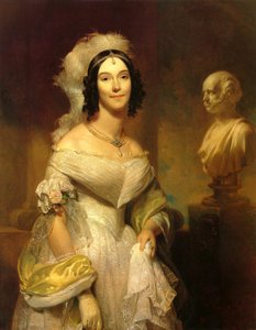 Angelica Singleton Van Buren door Henry Inman