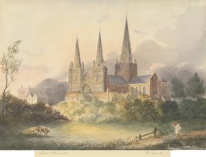 Lichfield Kathedraal - West Uitzicht