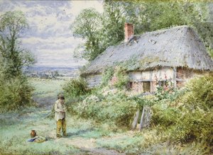 Het huis van de herdersjongen door Henry John Sylvester Stannard