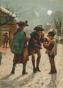 Kerstwachten van Lang Geleden door Henry John Yeend King