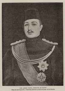 HH Abbas Pasha, Khedive van Egypte door Henry Jones Thaddeus